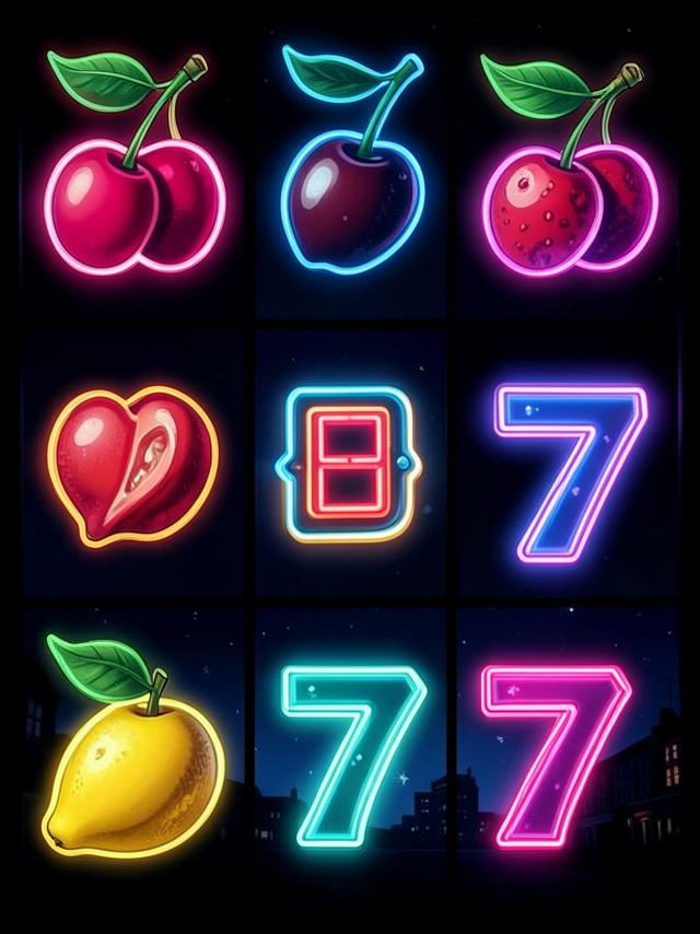 Midnight Cherries pokie van Uptown Studios