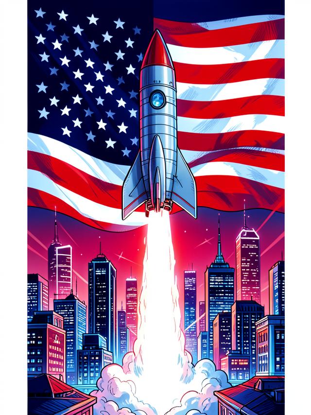 Liberty Rockets pokie van RTG